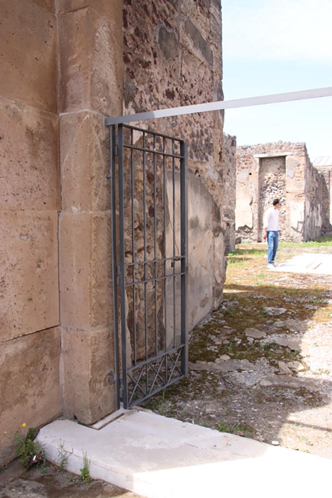 V.1.7 Pompeii. May 2024.
Looking north along west side of entrance corridor. Photo courtesy of Klaus Heese.