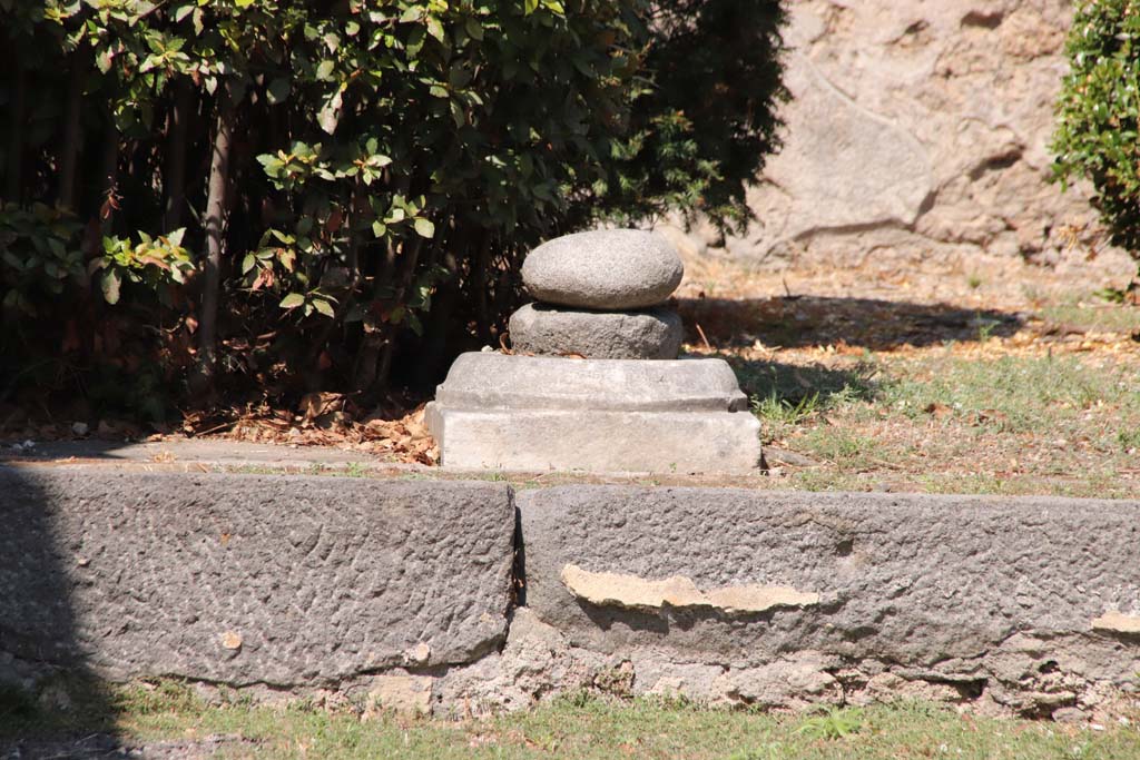 V.2.1 Pompeii. September 2021. Detail from garden area, looking north. Photo courtesy of Klaus Heese.