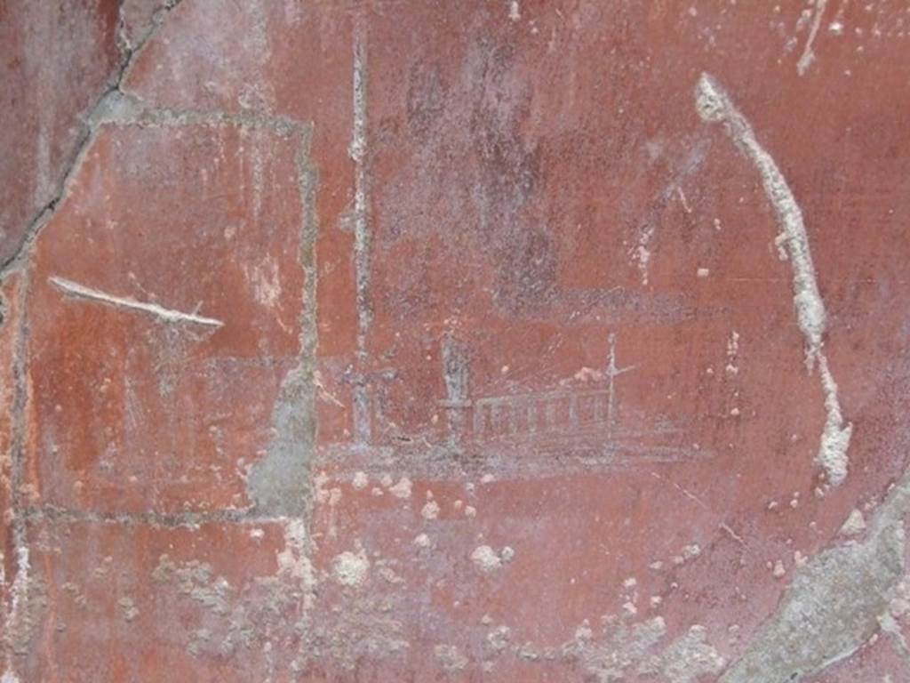 V.2.4 Pompeii. December 2007. Room 17, sacred landscape wall painting from west side of south wall.