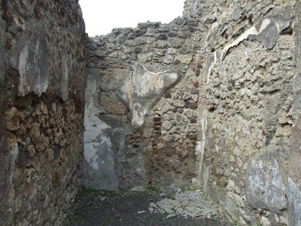 V.2.12 Pompeii. March 2009. Rear room of shop.