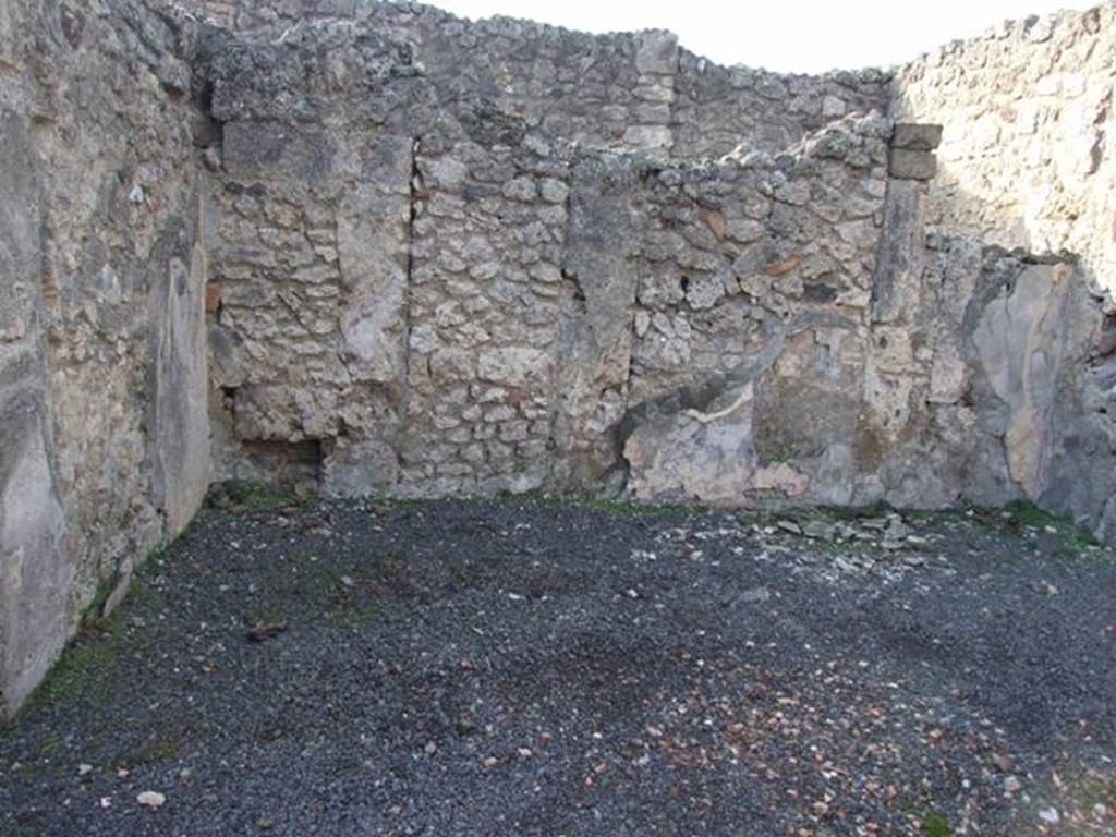 V.2.15 Pompeii. December 2007. South west corner of the atrium.