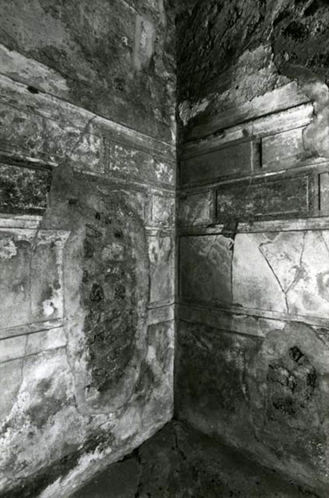 V.2.h Pompeii. 1980. Casa del Cenacolo, cubiculum g, SW corner. Photo courtesy of Anne Laidlaw.
American Academy in Rome, Photographic Archive. Laidlaw collection _P_80_1_20.