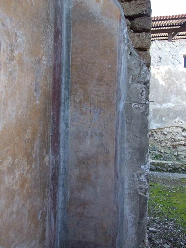 V.3.6 Pompeii. March 2009. Triclinium. North west corner.