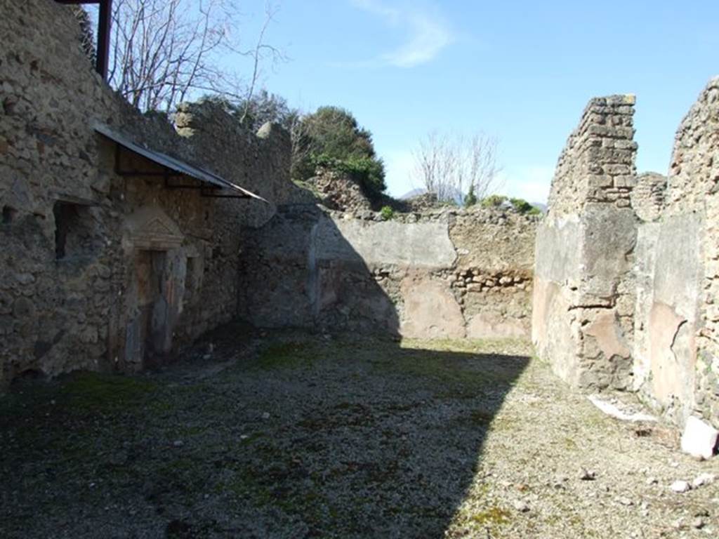 V.3.7 Pompeii. March 2009. Garden area. Looking north.