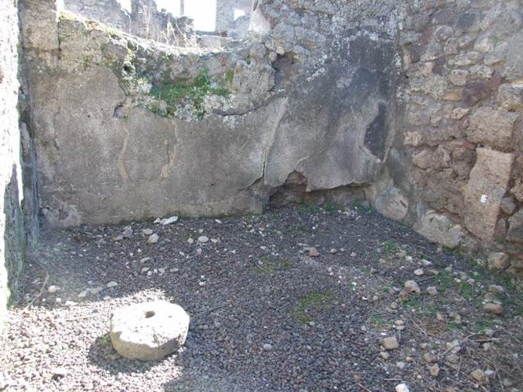 V.3.7 Pompeii. March 2009. Cubiculum. South wall.