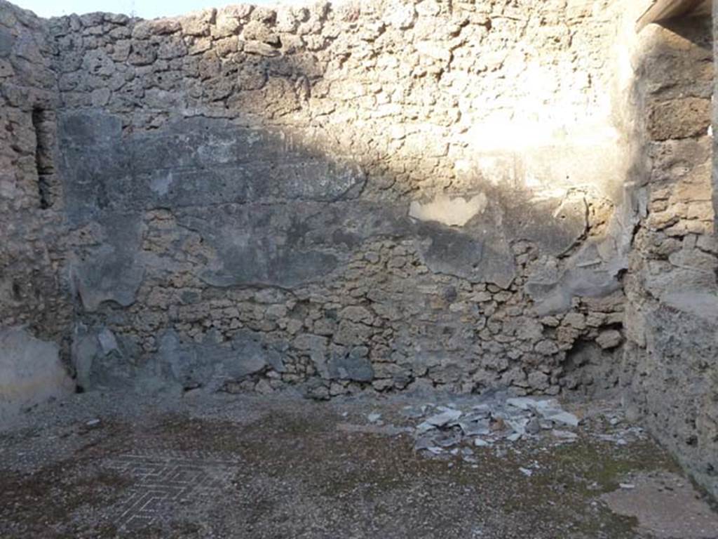 V.3.8 Pompeii. June 2012. Looking towards east wall in tablinum. Photo courtesy of Michael Binns.