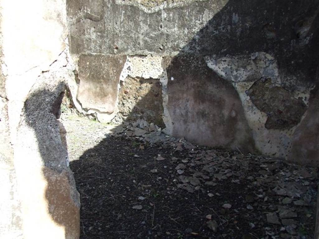 V.4.9 Pompeii. March 2009. Triclinium. East wall.