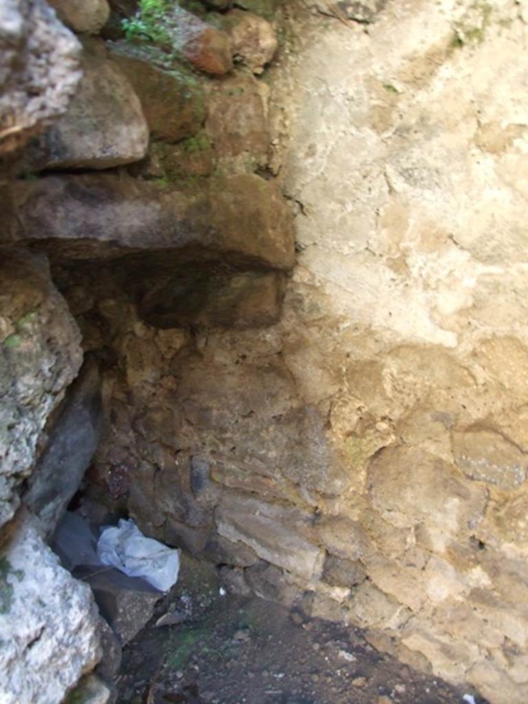 V.4.10 Pompeii. March 2009. East end of Latrine and dog kennel.