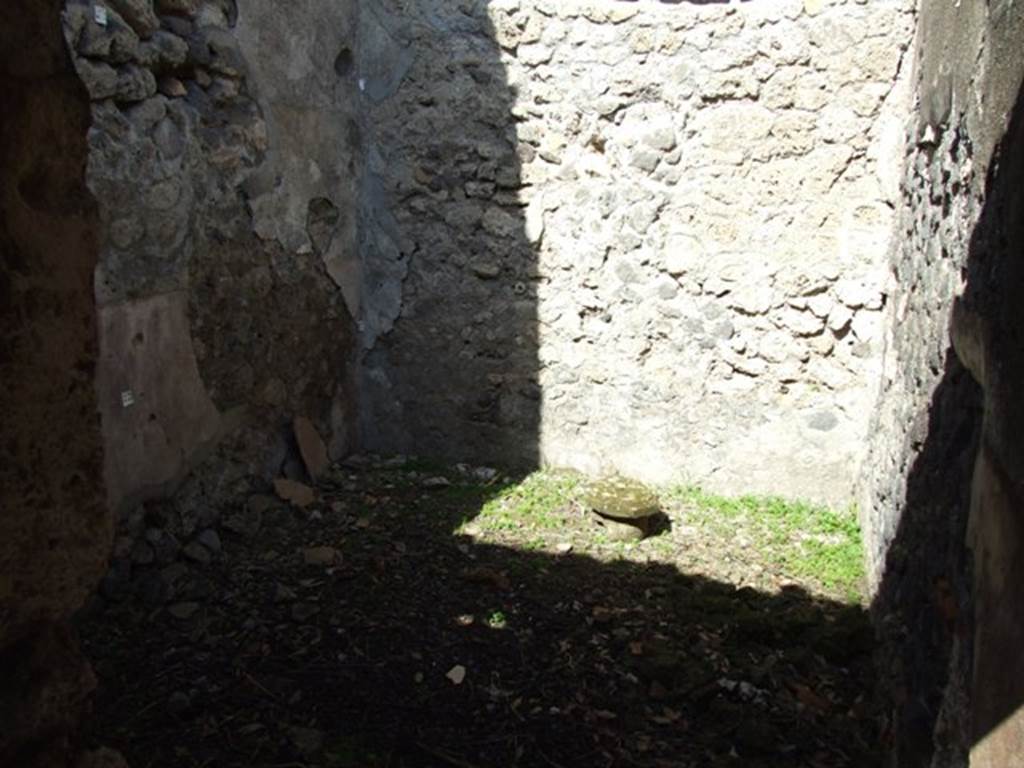 V.4.10 Pompeii. March 2009. Cubiculum. North wall.
