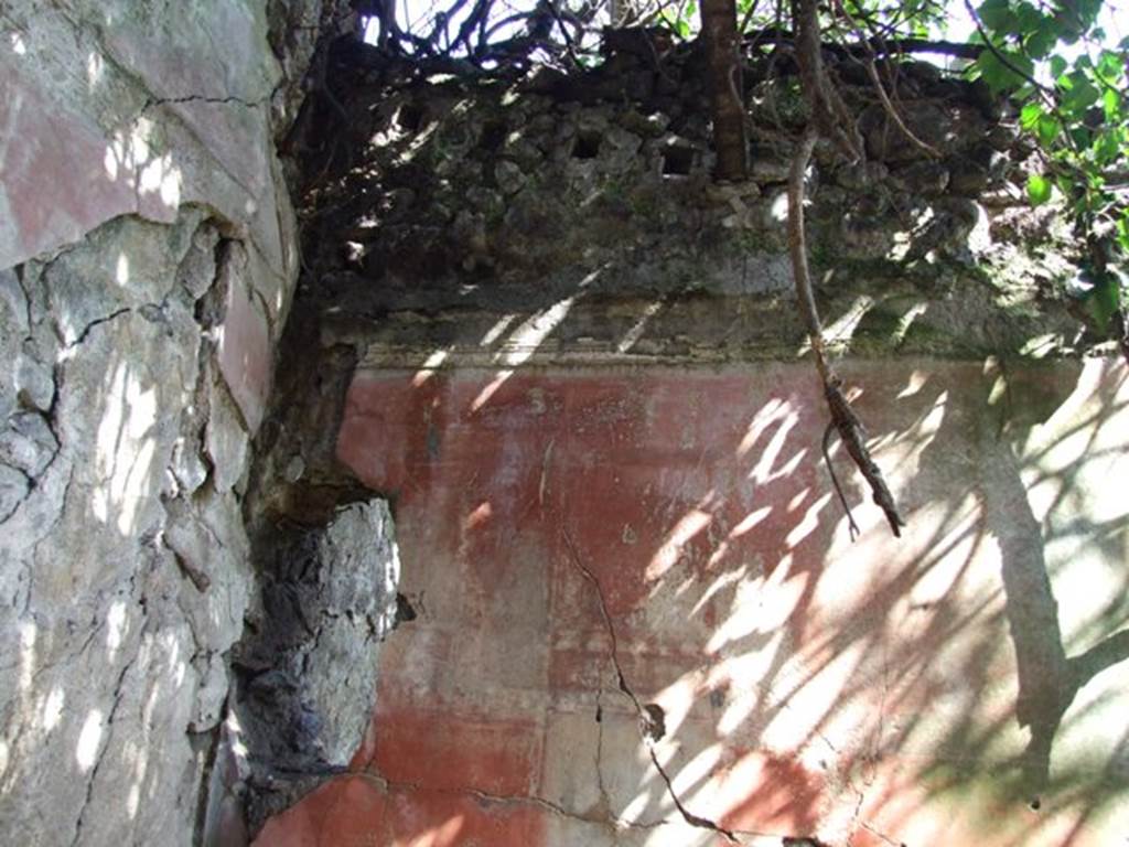 V.4.13 Pompeii. March 2009. Triclinium “R” , north-east corner.