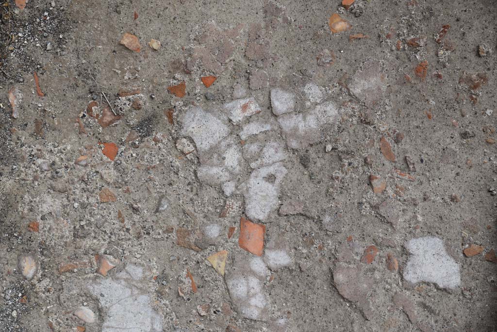 V.4.a Pompeii. March 2018. Room ‘t’, detail of flooring from near east wall.
Foto Annette Haug, ERC Grant 681269 DÉCOR.