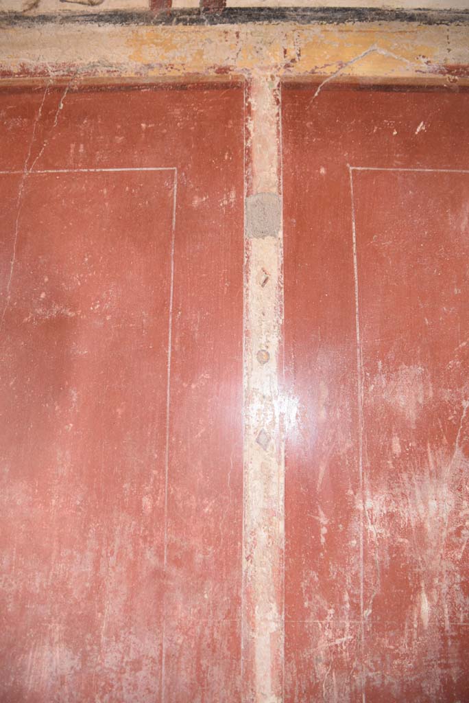 V.4.a Pompeii. March 2018.
Detail from north wall of entrance corridor/fauces, near east end.
Foto Annette Haug, ERC Grant 681269 DÉCOR