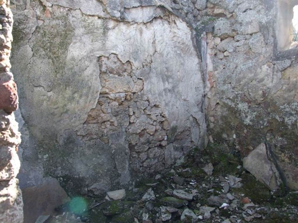 V.4.c Pompeii. March 2009. Room I, sout- west corner of Cubiculum.