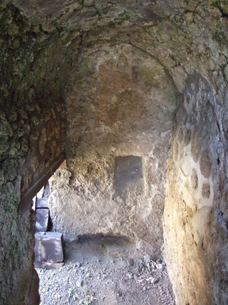 V.5.3 Pompeii. March 2009. Room 3. Corridor leading to other rear room. East end.