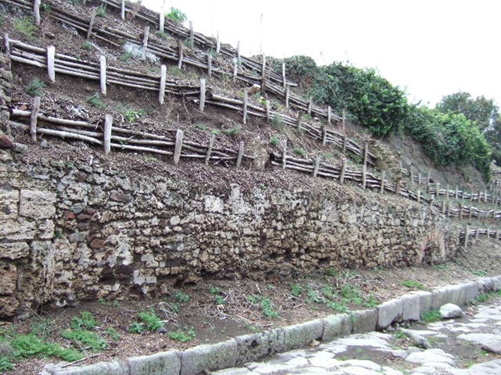 V.6.7 Pompeii. December 2005. Unexcavated entrance.