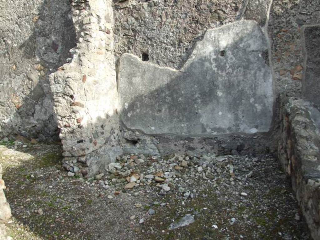 VI.1.7 Pompeii. December 2007. Room 25, looking east across baths’ area.