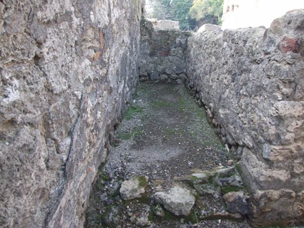 VI.1.10 Casa del Chirurgo or House of the Surgeon. Room 13. Room at end of corridor to west of kitchen.