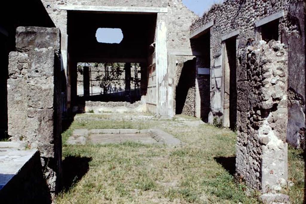 VI.2.4 Pompeii. 1968. Looking east across atrium towards tablinum and south side of atrium.
Photo by Stanley A. Jashemski.
Source: The Wilhelmina and Stanley A. Jashemski archive in the University of Maryland Library, Special Collections (See collection page) and made available under the Creative Commons Attribution-Non Commercial License v.4. See Licence and use details.
J68f1985