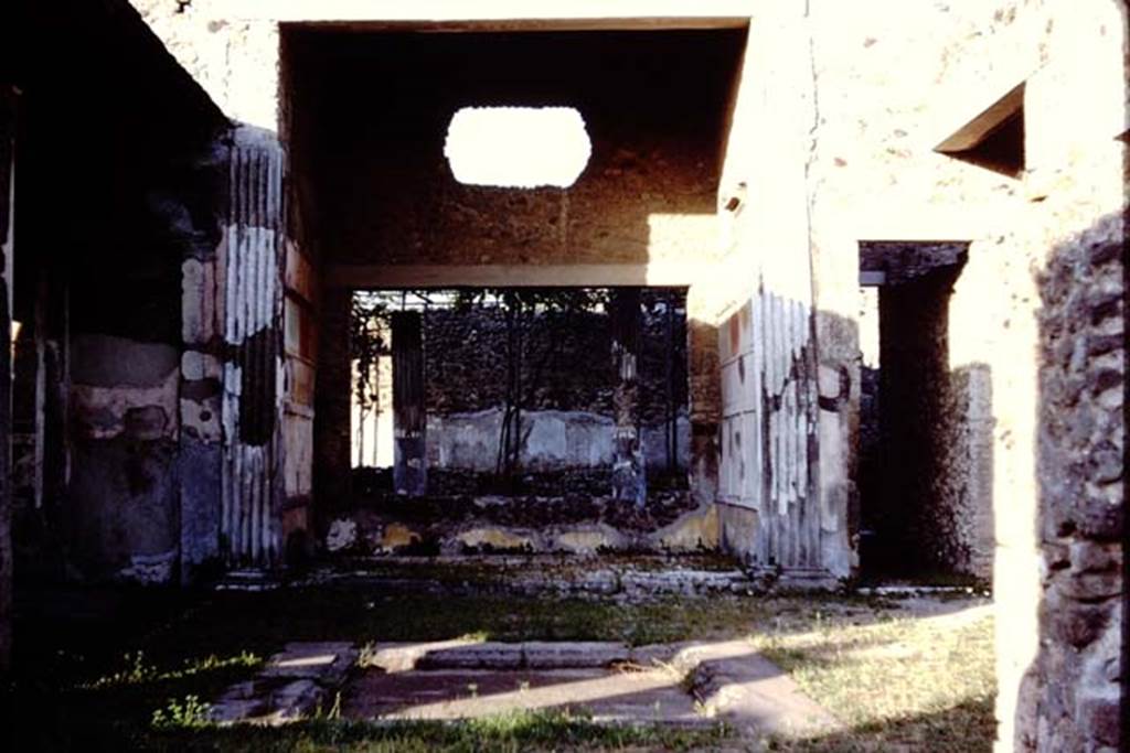 VI.2.4 Pompeii. 1968. Looking east across atrium and impluvium. Photo by Stanley A. Jashemski.
Source: The Wilhelmina and Stanley A. Jashemski archive in the University of Maryland Library, Special Collections (See collection page) and made available under the Creative Commons Attribution-Non Commercial License v.4. See Licence and use details.
J68f1922