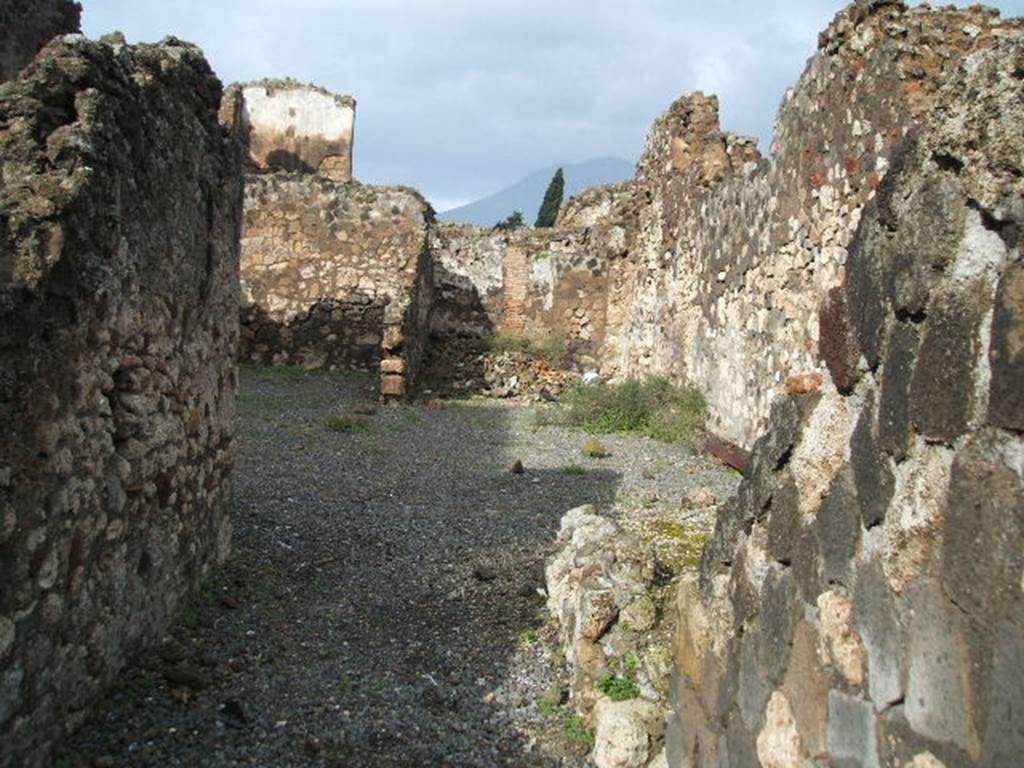 VI.4.10 Pompeii. December 2004. Looking north across atrium.