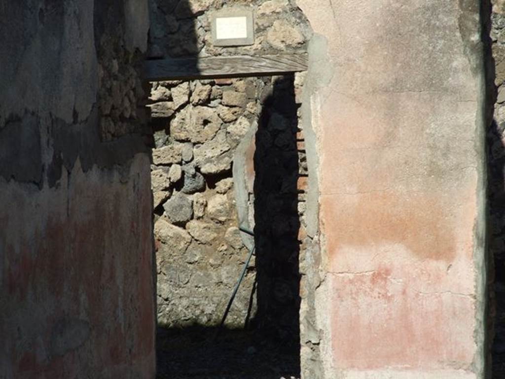 VI.5.16 Pompeii. March 2009. Room in north west corner of atrium.