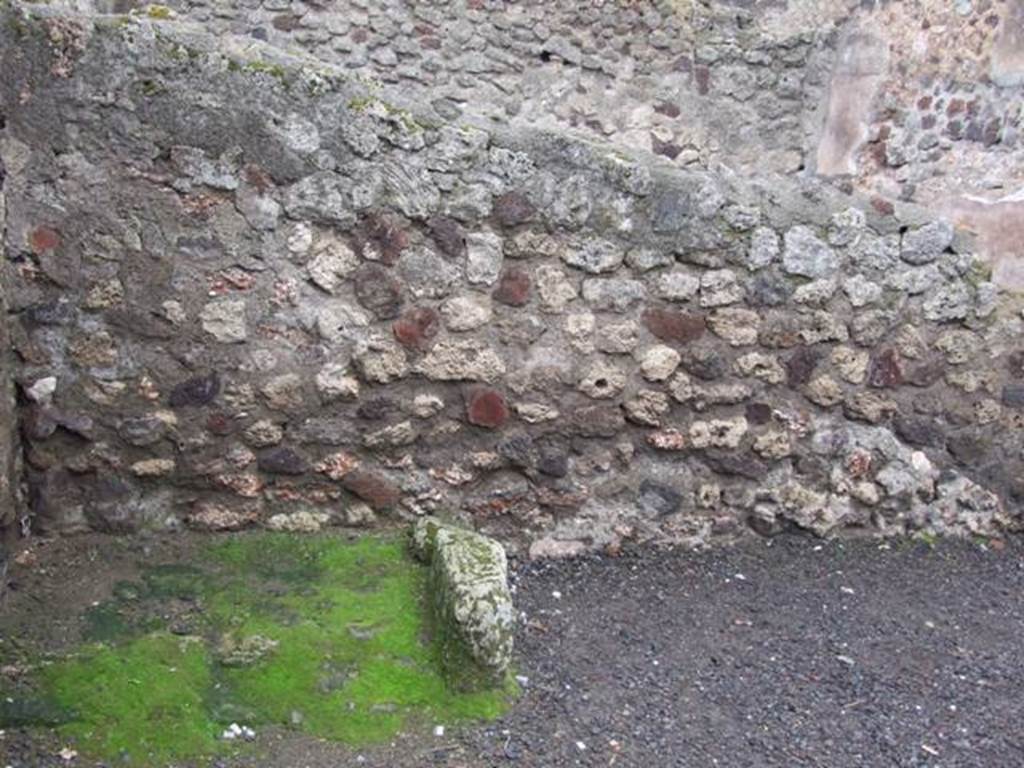 VI.6.1 Pompeii. December 2007. Room 16. Kitchen area in north west corner of peristyle.