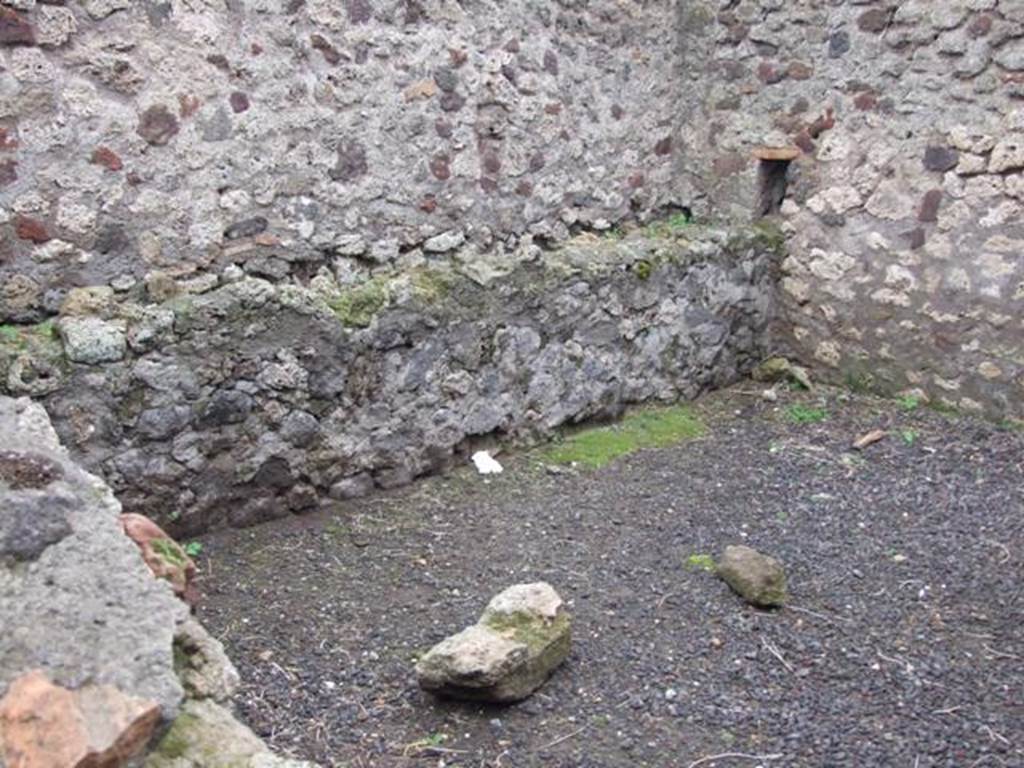 VI.6.1 Pompeii. December 2007. Room 17. Room to west of kitchen area.
