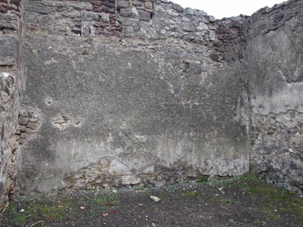 VI.6.1 House of Pansa. December 2007. Room 21 on east side of peristyle.