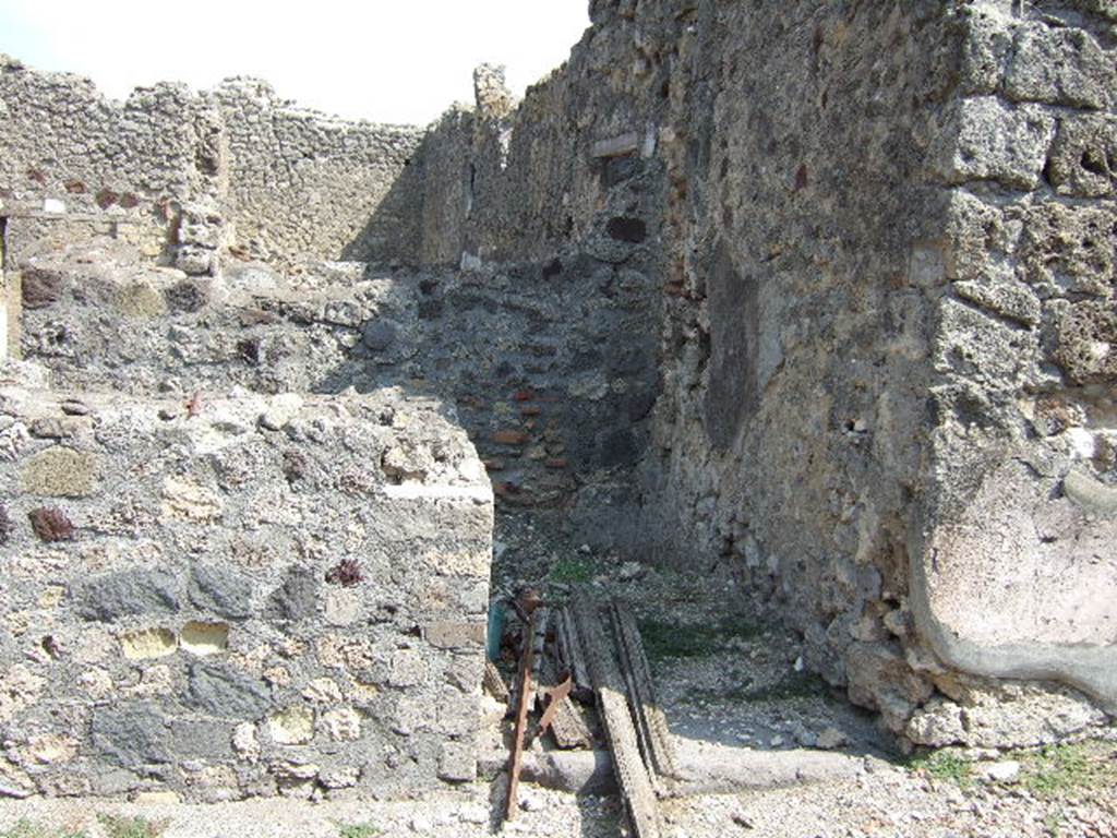 VI.7.2 Pompeii. September 2005. Entrance to Steps to Upper Floor.