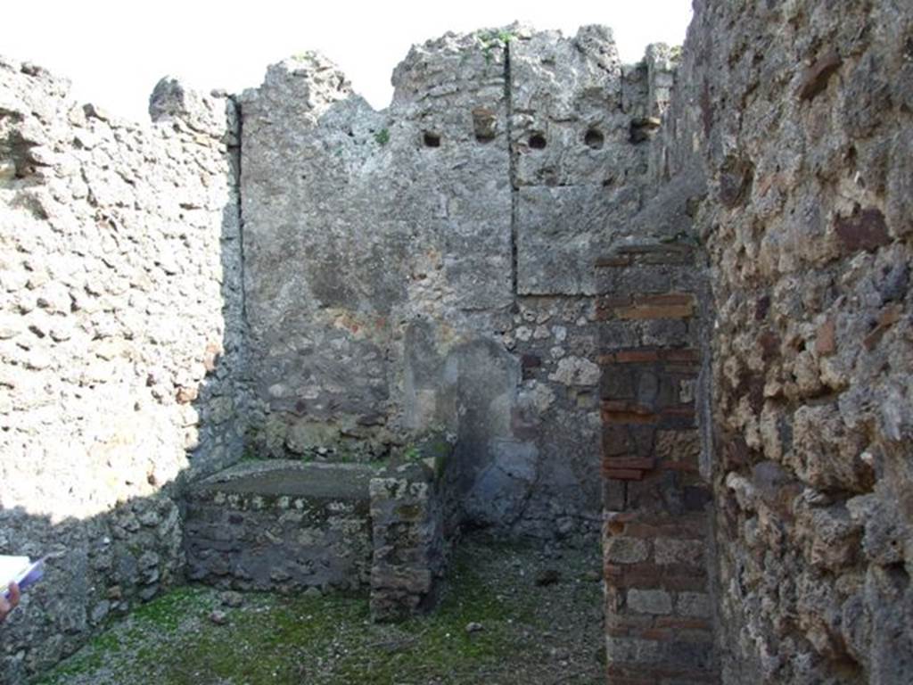 VI.7.3 Pompeii. March 2009. Room 7. Kitchen and Latrine.
