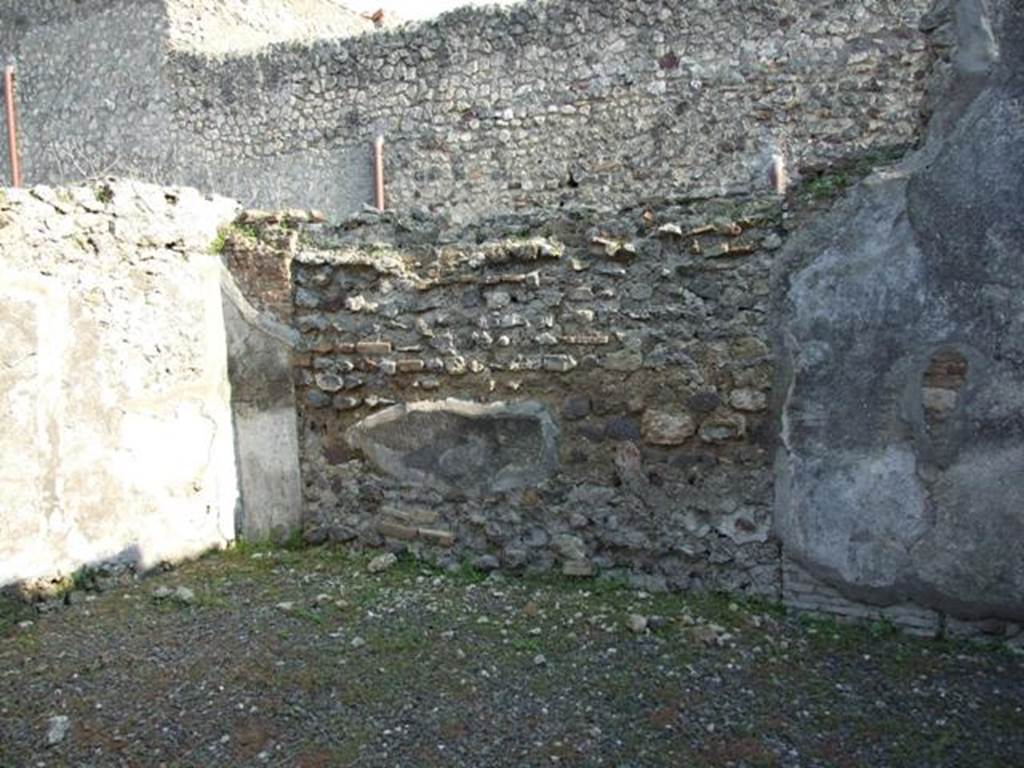 VI.7.6 Pompeii. March 2009. Room 14. South wall.