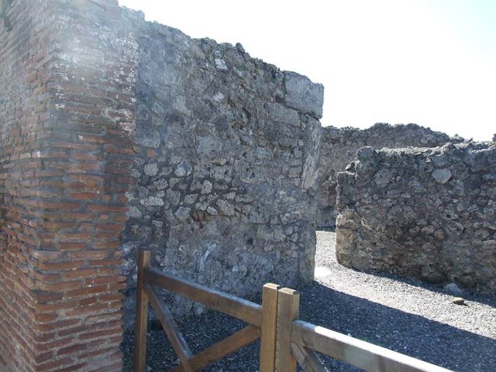 VI.7.10 Pompeii. March 2009. South wall.