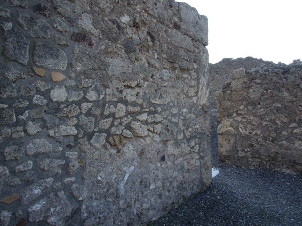 VI.7.10 Pompeii. December 2007. South wall.