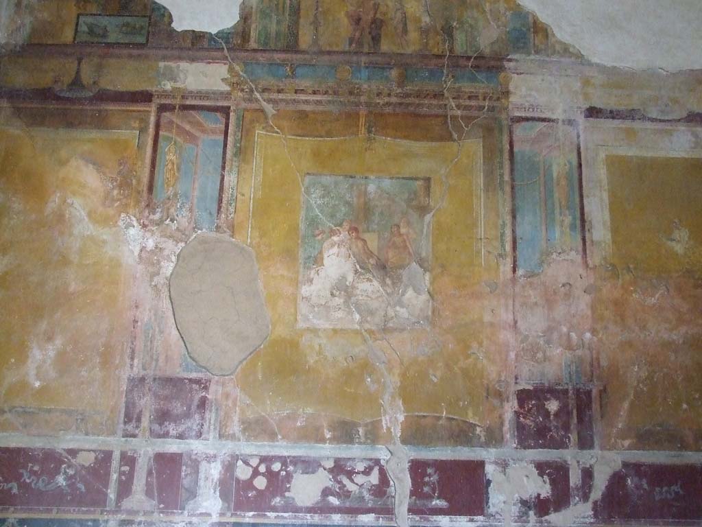 VI.8.3/5 Pompeii. March 2009. Room 12, north wall of dining room.