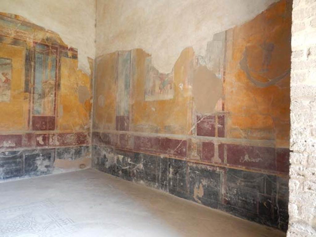 VI.8.3 Pompeii. May 2015. Looking towards south-east corner and south wall. Photo courtesy of Buzz Ferebee.
