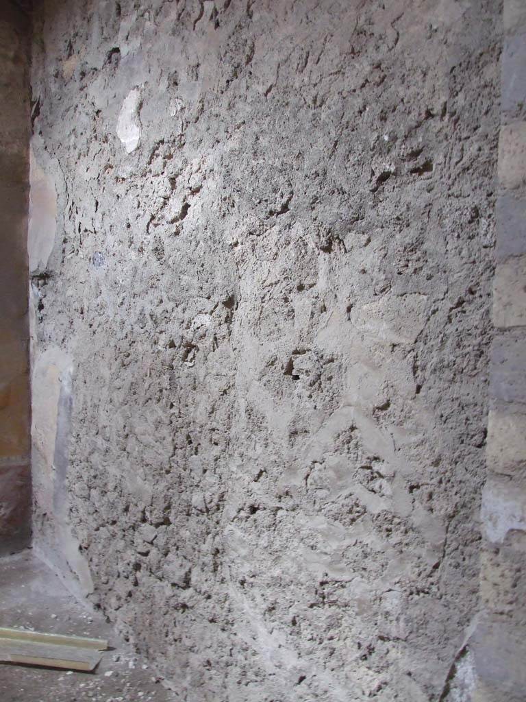 VI.8.5 Pompeii. March 2009. Room 10, north wall of porter’s room. 