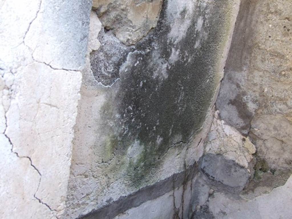 VI.8.20 Pompeii. March 2009. Room 2.  Plaster in south east corner.