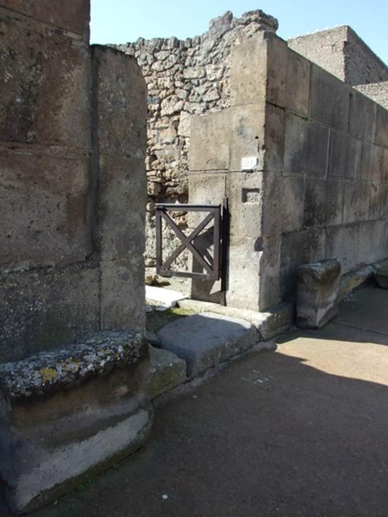 VI.8.21. Pompeii. March 2009. Entrance.