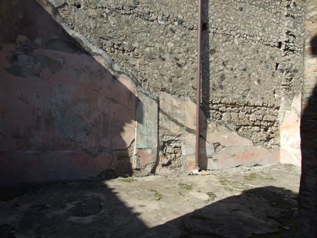 VI.8.22 Pompeii. March 2009. Triclinium. Room 12. Triclinium. North wall.