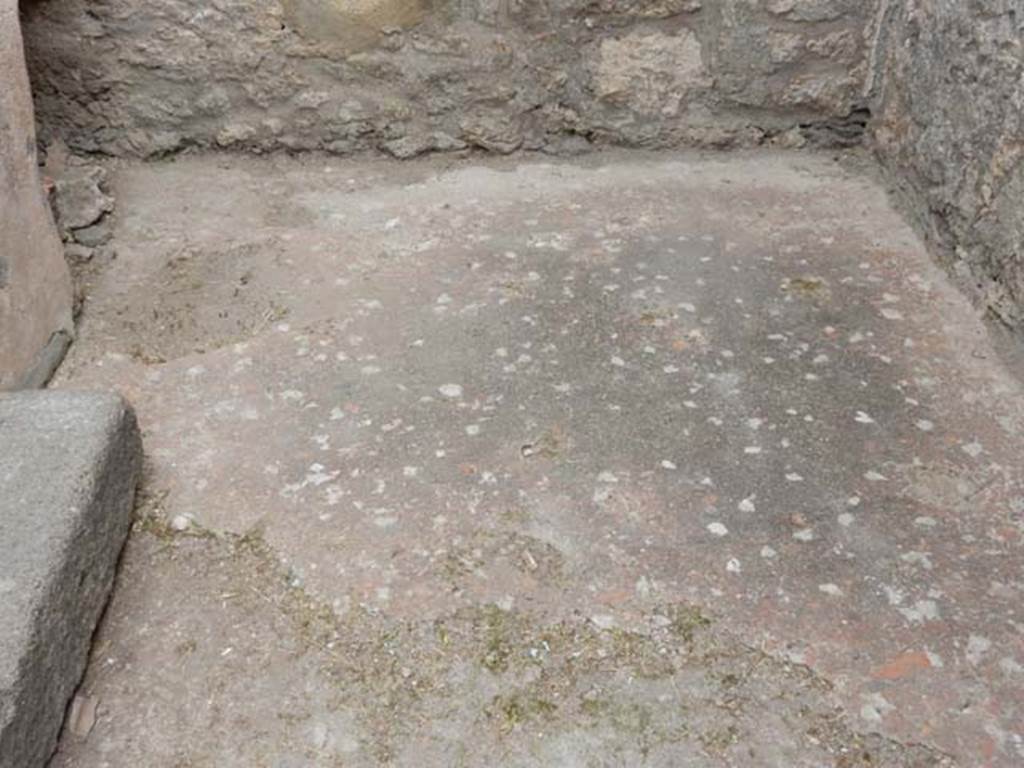 VI.8.22 Pompeii. May 2017. Room 18, looking north across flooring. Photo courtesy of Buzz Ferebee.