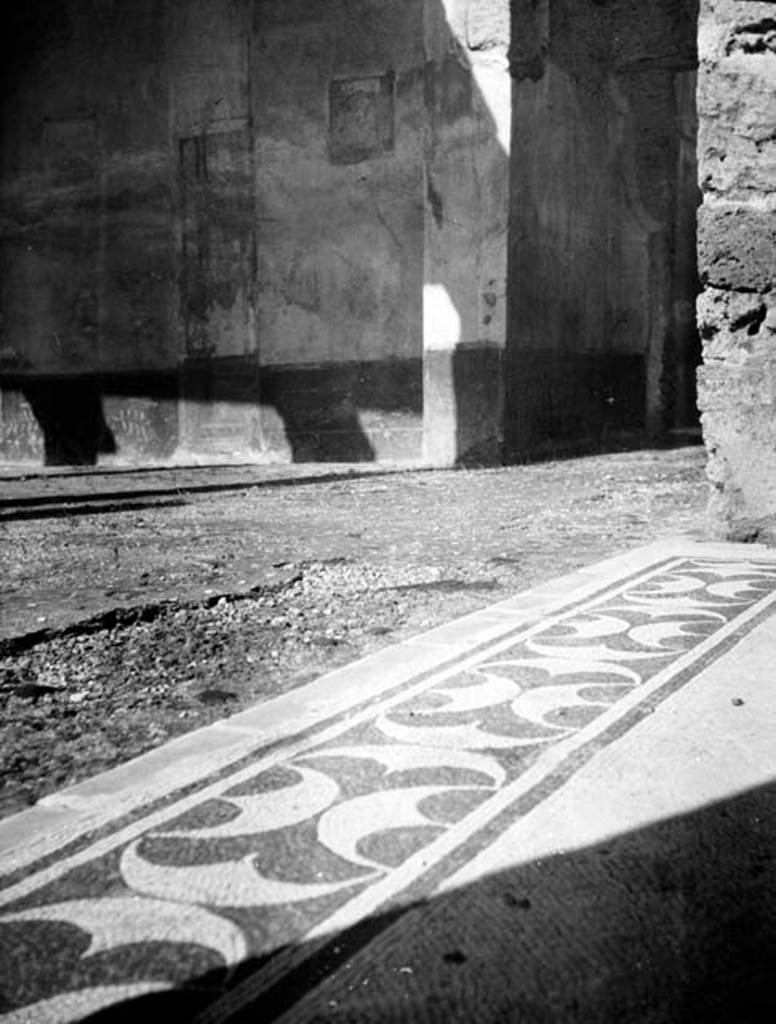 231218 Bestand-D-DAI-ROM-W.594.jpg
VI.9.2 Pompeii. W.594. Room 26, looking north along line of threshold.
In the background is the west wall of peristyle 16.
Photo by Tatiana Warscher. With kind permission of DAI Rome, whose copyright it remains.
See http://arachne.uni-koeln.de/item/marbilderbestand/231218