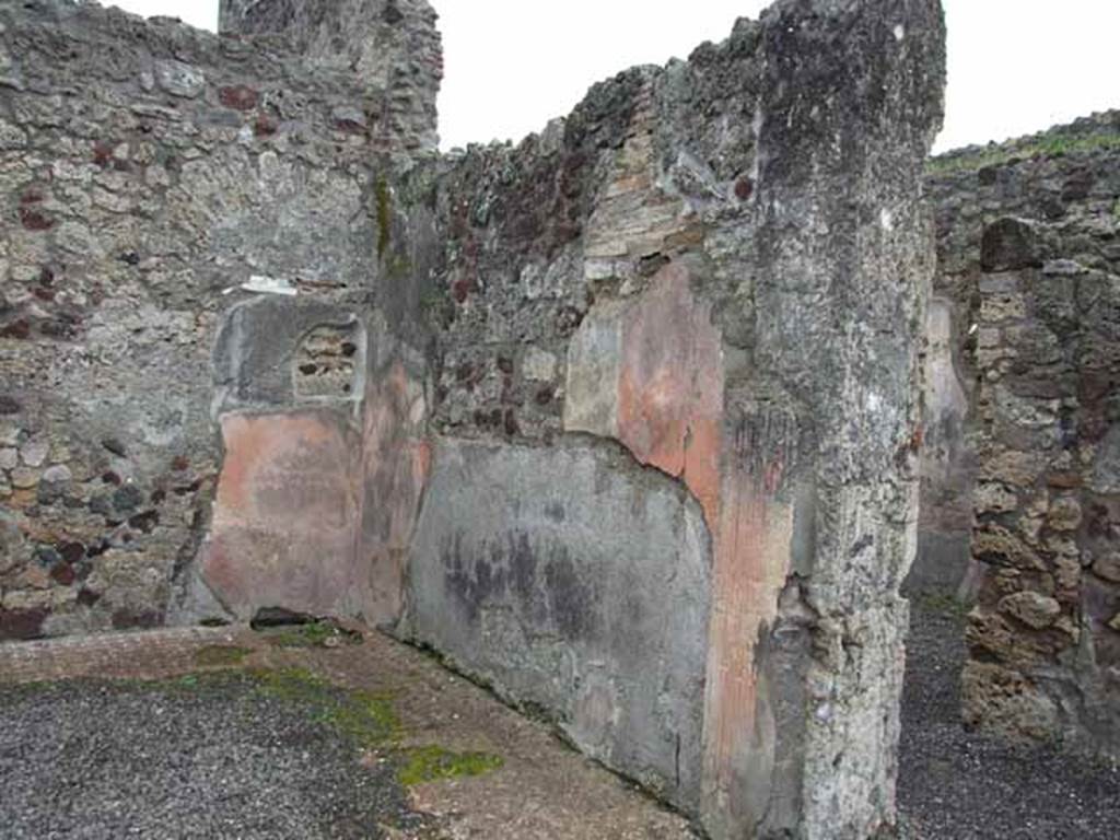 VI.9.2 Pompeii. May 2010. Room 8, south wall.
