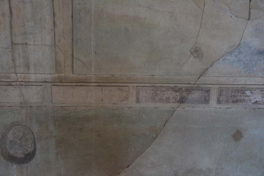 VI.9.3 Pompeii. September 2019. Cubiculum 3, detail from west wall.
Foto Annette Haug, ERC Grant 681269 DÉCOR.