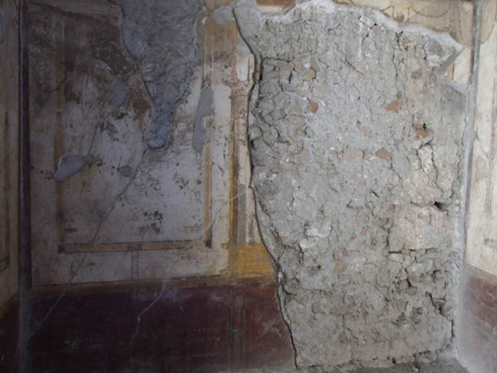 VI.9.6 Pompeii. March 2009. Room 16, south wall.