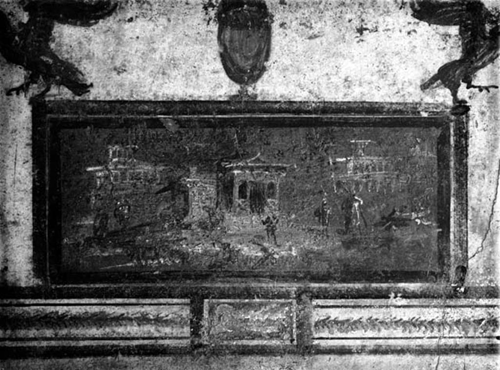 231424 Bestand-D-DAI-ROM-W.249.jpg
VI.9.6 Pompeii. W.249. Room 16, landscape scene with buildings, from west wall.
Photo by Tatiana Warscher. With kind permission of DAI Rome, whose copyright it remains.
See http://arachne.uni-koeln.de/item/marbilderbestand/231424