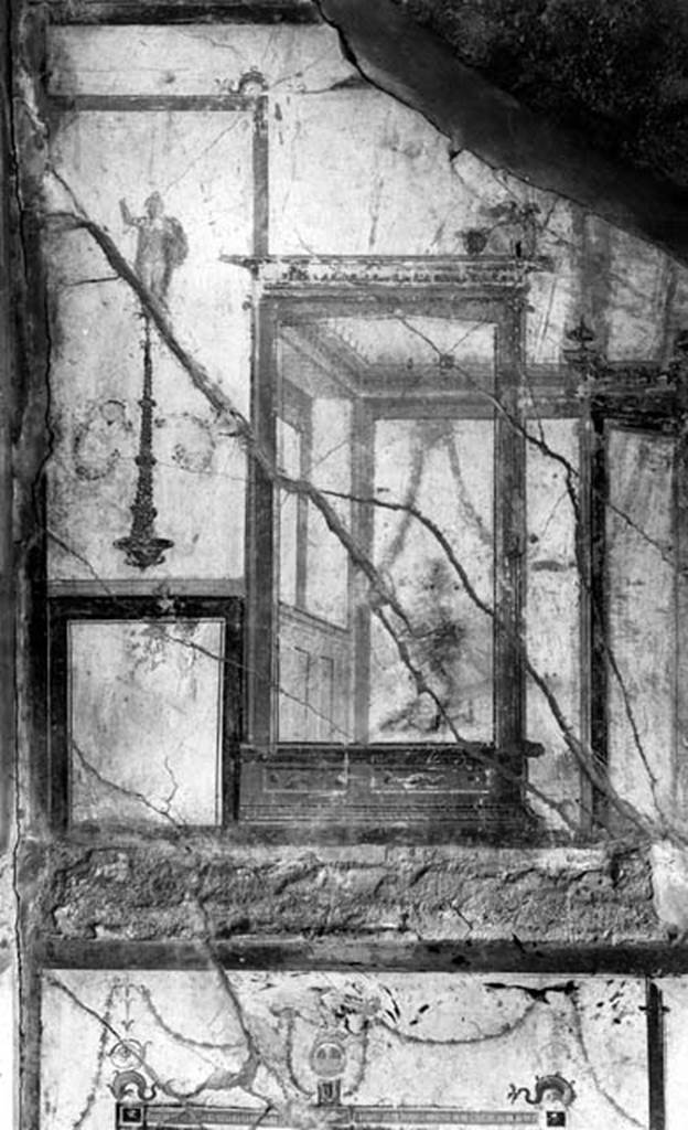 231931 Bestand-D-DAI-ROM-W.299.jpg
VI.9.6 Pompeii. W.299. Room 16, detail from north wall.
Photo by Tatiana Warscher. With kind permission of DAI Rome, whose copyright it remains.
See http://arachne.uni-koeln.de/item/marbilderbestand/231931