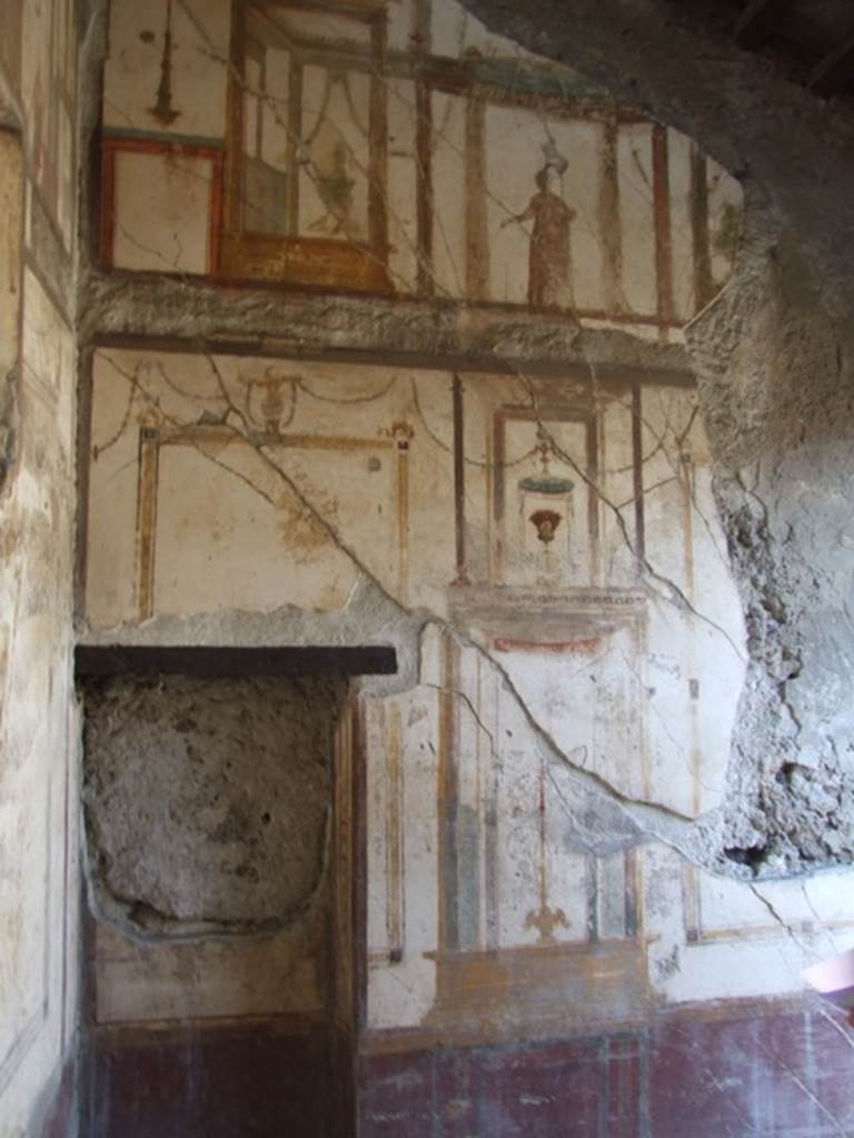 VI.9.6 Pompeii. March 2009. Room 16. North wall.