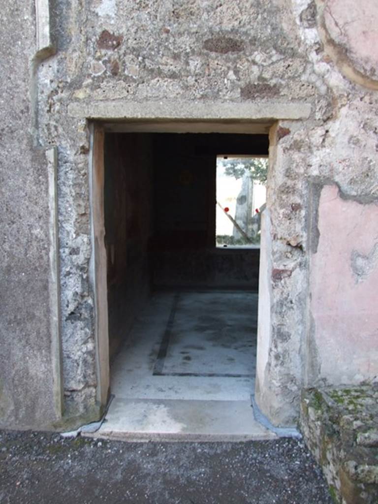 VI.9.6 Pompeii. March 2009. Door to room 8