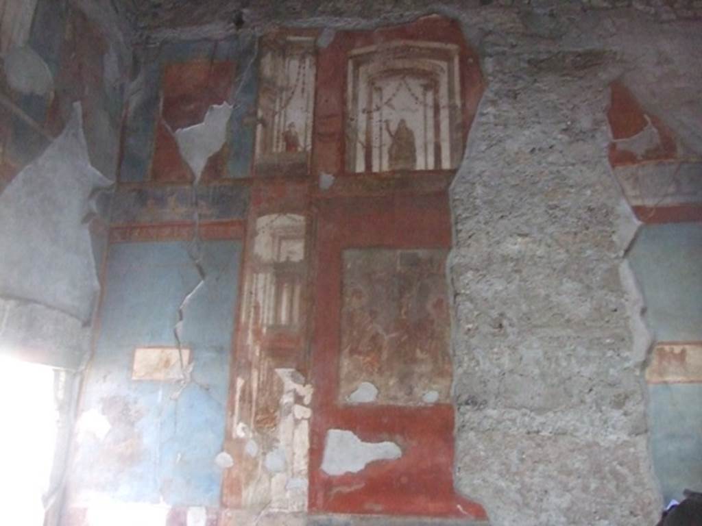 VI.9.6 Pompeii. March 2009. Room 8. North wall.