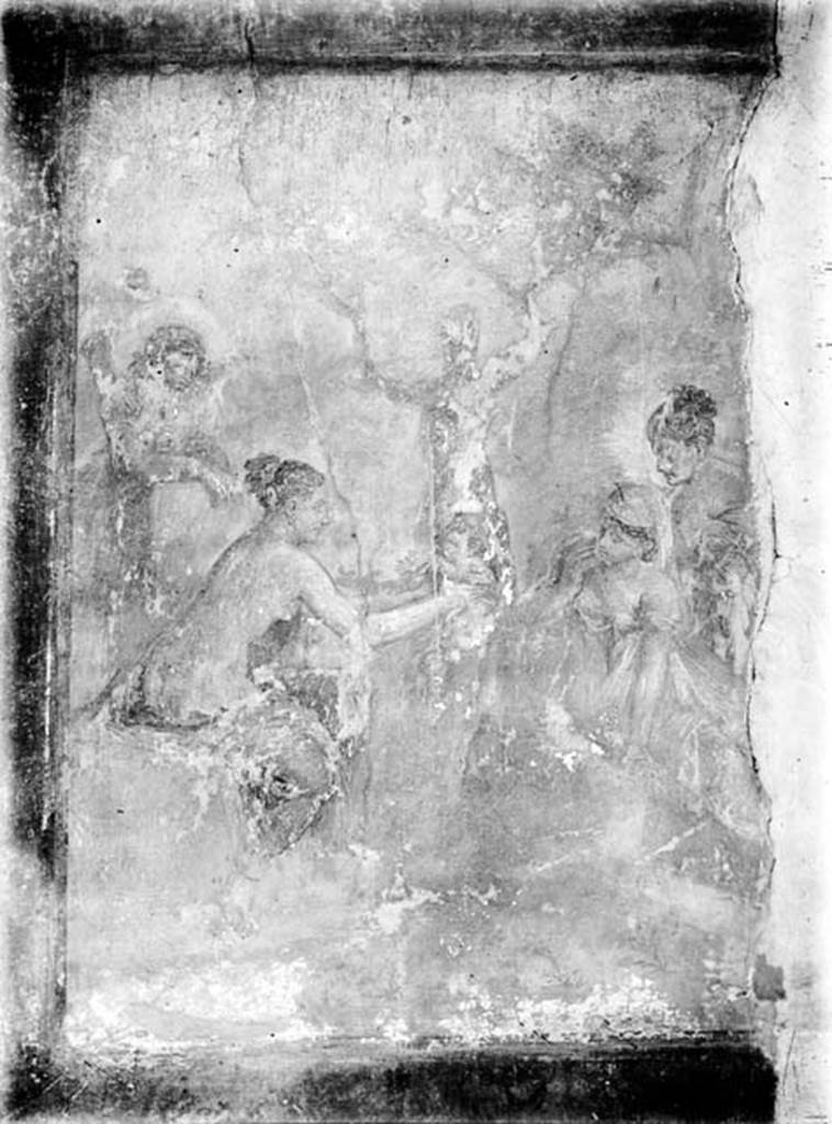 231426 Bestand-D-DAI-ROM-W.251.jpg
VI.9.6 Pompeii. W.251. Room 8, wall painting from the north wall, of Nymphs bathing or taking the newly born Adonis.
Photo by Tatiana Warscher. With kind permission of DAI Rome, whose copyright it remains.
See http://arachne.uni-koeln.de/item/marbilderbestand/231426
